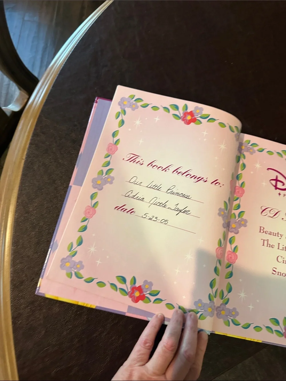 Disney Princess CD storybook